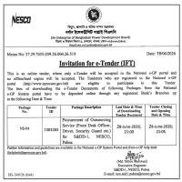 Procurement of Outsourcing Service (Front Desk Officer, Driver, Security Guard etc.) for S&DD-1, NESCO, Pabna.