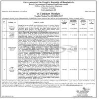 Part-A: (i) Improvement of Companigonj bazar to Alirchar Gumati Embankbent cum Road at (Ch: 6530-11375m) (Road ID: 419814053), (i) (Earth Work (11514.511cum), (ii) Road Work (4845m), (iii) Protective Work (357m), (iv) Road Safety Work (405m) under Muradnagar Upazila, District: Cumilla