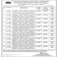 Appointment of Carrying Contractor for transportation of 8,000 MT. Bagged Urea Fertilizer from KAFCO (Bangladesh)/ CUFL/ DAPFCL