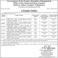Police Lines, Sayedpur Railway District. ASI Quarter Repair/2025-26.