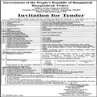 Invitation for Tender (Procurement of the Medicine for CPH)
