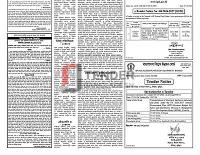 Tender Notice | Yon Bo Posy — — Te Toy amp Spree SER 3 Reet etc