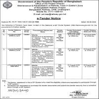 Maintenance & Rehabilitation of Railway Track in JLX (Jamalpur) - (Tarakandi) TKND & TKND - (Ibrahimabad) IBBD Sections under AEN/JLX jurisdiction.