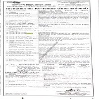 Supply Tender