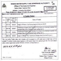 Supply Tender