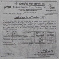 Supply Tender