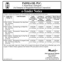 Procurement of New Steel Drum