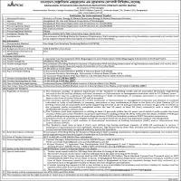 Invitation for International Tender