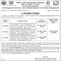 Procurement of ICT Equipment for the One Health Institute laboratory.