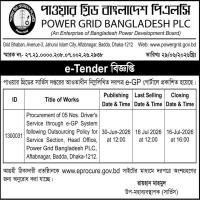 Procurement of 05 Nos. Driver's Service through Outsourcing Method for Head Office