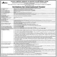 Procurement of Drilling Works for Sunetra-2 Exploratory Well