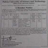 Supply Tender