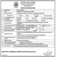 Invitation for International Tender for Procurement of Copper Wire