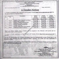 Supply Tender